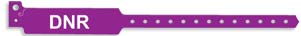 Purple wristband