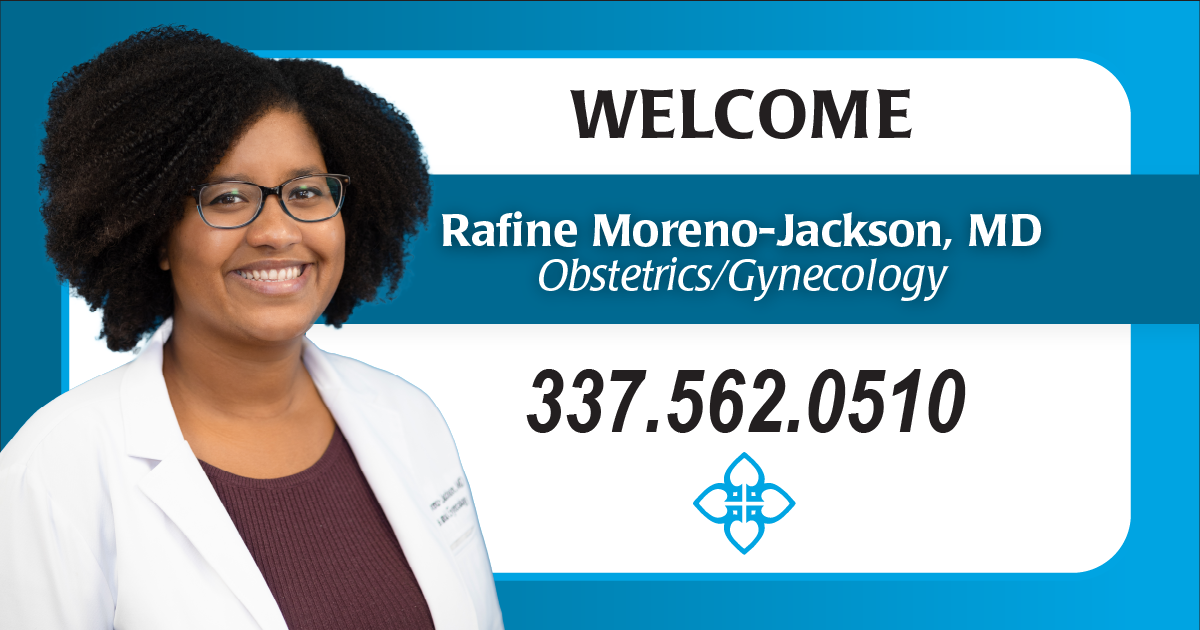 OB/GYN Rafine’ Moreno-Jackson, MD, Joins Memorial