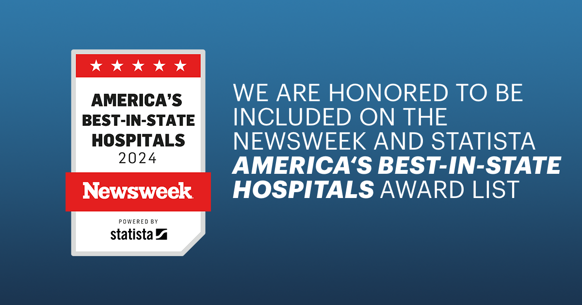 Lake Charles Memorial is Newsweek’s America’s BestInState Hospitals