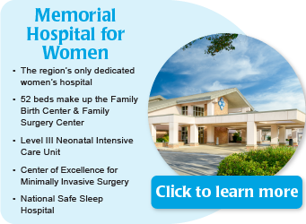 Lake Charles Memorial Hospital for Women Information Button